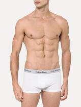 Cuecas Calvin Klein Low Rise Trunk Print Preta/ Branca/ Mescla Pack 3UN