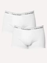 Cuecas Calvin Klein Trunk Modern Cotton Branca Pack 2UN