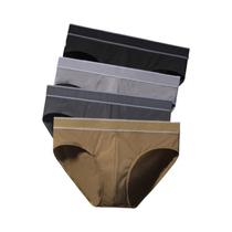 Cuecas De Algodão Masculinas 4 Peças/Lote Sexy Confortáveis Com Estampa Lingerie Masculina