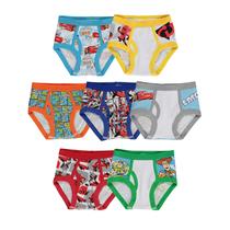 Cuecas Disney Little Boys Disney Pixar, pacote com 7 unidades, tamanho 4T