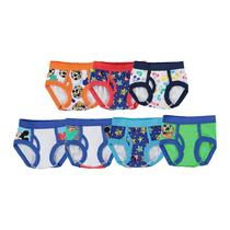 Cuecas Disney Mickey, pacote com 7, para meninos de 18 meses