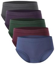 Cuecas íntimas femininas BAMBOO COOL, pacote com 5 cuecas absorventes de umidade