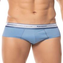 Cuecas Keeper Slip Microfibra Soft Lisa Kit Com 12 Peças Cores Aleatórias