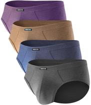 Cuecas masculinas BAMBOO COOL Comfort, cuecas macias, pacotes múltiplos