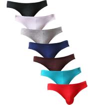 Cuecas masculinas de biquíni Gudan Silk Modal Microfiber