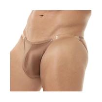 Cuecas masculinas de seda gelada, roupa íntima transparente, sexy, cintura baixa, bolsa respirável Cuecas masculinas de seda gelada, roupa íntima transparente, sexy, cintura baixa, bolsa respirável