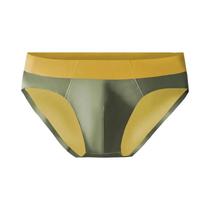 Cuecas Masculinas De Seda Gelada Sem Costura Respiráveis De Cintura Baixa Finas Para Verão