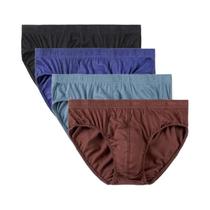 Cuecas Masculinas plus Size 100% Algodão Respirável Confortáveis Lingerie Masculina Tamanhos Grandes