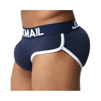 Cuecas Masculinas Sensuais Com Enchimento Removível E Almofada Mágica Para Realçar O Bumbum Na