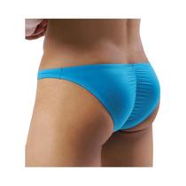 Cuecas masculinas sexy cintura baixa seda gelo cuecas translúcidas magro respirável cuecas homem