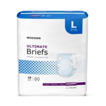 Cuecas para incontinência McKesson Ultimate Size L 45-58 polegadas 72 ct