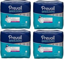 Cuecas para incontinência Prevail Breezers G-Large, 60 unidades