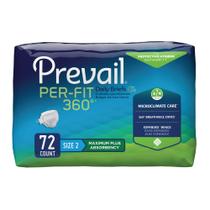 Cuecas para incontinência Prevail Per-Fit 360, diárias, unissex, tamanho 2