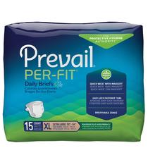 Cuecas para incontinência Prevail Per-Fit XL, 15 unidades, com absorção máxima