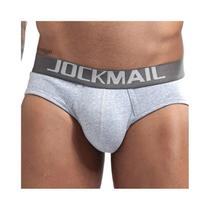 Cuecas Sexy De Algodão Para Homens Com Grande Compartimento, Roupa Íntima Respirável, Slip Masculino