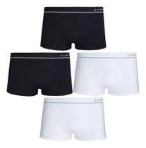 Cuecas Sunga Lupo Kit Com 4 Microfibra Sem Costura 676-002