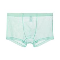 Cuecas Transparentes De Cintura Baixa Para Homens, Lingerie Sexy E Íntima