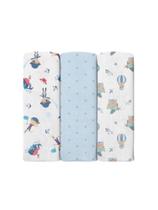 Cueiro 3 Unidades Bebê Estampado 100% Algodão Bublim Cor:Masculino Cueiro 3 Unidades Bebê Estampado 100% Algodão Bublim Cor:Masculino
