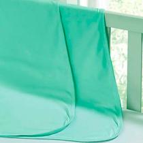 Cueiro Duplo Tecebem Baby Malha Liso kinder 80cmx90cm Verde