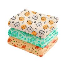 Cueiro Flanelado Estampado 80x60cm Kit Com 5