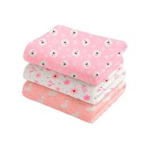 Cueiro Flanelado Estampado 80x60cm Kit Com 5