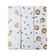 Cueiro Flanelado Estampado para Bebê 50 cm x 80 cm Bublim