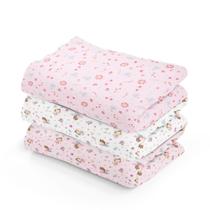 Cueiro Flanelado Papi Estampado 1,0CM X 80CM Feminino 03 Un