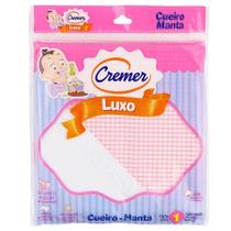 Cueiro Manta Luxo Feminino Rosa 372762 Cremer