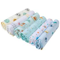 Cueiro Papi Algodão Flanelado 80x50 Kit 3 Unidades Bebê Cueiro Papi Algodão Flanelado 80x50 Kit 3 Unidades Bebê