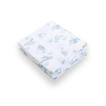 Cueiro Swaddle 3 Unidades Estampado Azul Fusca 1,0M X 80Cm Menino Cueiro Swaddle 3 Unidades Estampado Azul Fusca 1,0M X 80Cm Menino