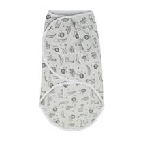 Cueiro swaddle ajustavel papi compose 70cm x 62cm contem 01 un selva rabisco.