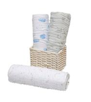 Cueiro Swaddle Estampado Com 3 Pçs Azul 1,20m X 1,20m Papi Cueiro Swaddle Estampado Com 3 Pçs Azul 1,20m X 1,20m Papi