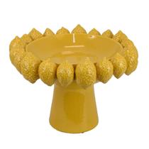 Cuenco Decorativo Benzara Rambo con Motivos Esculpidos de Limón Cuenco Decorativo Benzara Rambo con Motivos Esculpidos de Limón