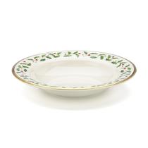 Cuenco para Sopa Lenox Holiday de Vajilla Navideña 350 mL de Porcelana Marfil