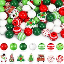 Cuentas de Madera FairySandy Navideñas 240 Piezas, 1.6 cm, 15 Estilos Cuentas de Madera FairySandy Navideñas 240 Piezas, 1.6 cm, 15 Estilos