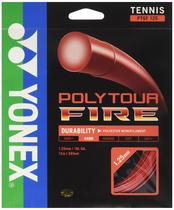 Cuerda para Raqueta de Tenis Yonex Poly Tour Fire 16L 1.25mm Roja Cuerda para Raqueta de Tenis Yonex Poly Tour Fire 16L 1.25mm Roja