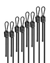 Cuerdas Elásticas LuckyStraps con Mosquetón Ajustable, 45-203 cm Cuerdas Elásticas LuckyStraps con Mosquetón Ajustable, 45-203 cm