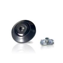 Cuff Button Set IS Urban Preto - botão + parafuso