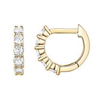 Cuff de Orelha PAVOI 12 mm Banho de Ouro Amarelo 14K