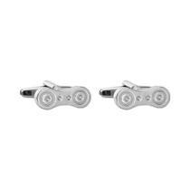 Cufflinks Bike Chain Style Alloy para homens, mecanismo de moda