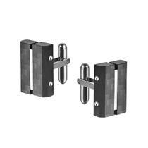Cufflinks, fibra de carbono e aço inoxidável para homens Cufflinks, fibra de carbono e aço inoxidável para homens