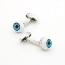 Cufflinks Rock Style Demon Eye para homens com design de cobre Cufflinks Rock Style Demon Eye para homens com design de cobre
