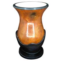 Cuia Bago de Touro Fama NL21CR com Pé em Couro