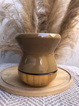 Cuia Bago em madeira nobre