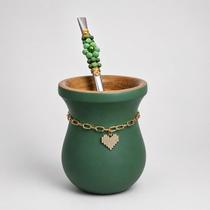 Cuia Chimarrão Imbuia Premium: Kit Completo com Madeira Nobre e Elegante