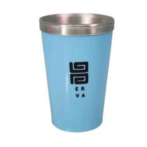 Cuia Copo Termico Tereré Mate CALDERETA CALDERETA 300ml AZUL BEBE Cuia Copo Termico Tereré Mate CALDERETA CALDERETA 300ml AZUL BEBE