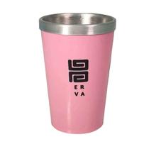 Cuia Copo Termico Tereré Mate CALDERETA CALDERETA 300ml ROSA BEBE