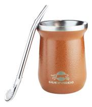 Cuia de Chimarrão + Bomba Marrom - Guepardo