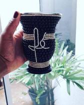 Cuia de Chimarrão Cristais Fé Varias Cores