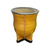 Cuia de Chimarrão Revestida em material sintético Torpedo Michelon ESTILO:17 Cuia de Chimarrão Revestida em material sintético Torpedo Michelon ESTILO:17